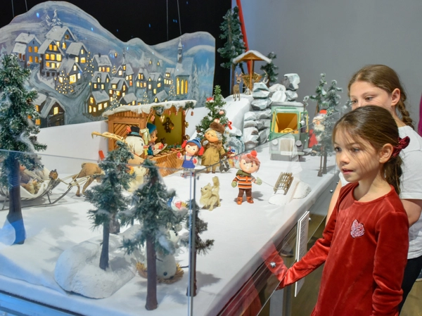 Ausstellungsimpressionen »Unser Sandmännchen in Leipzig« 2025, Foto: Markus Scholz