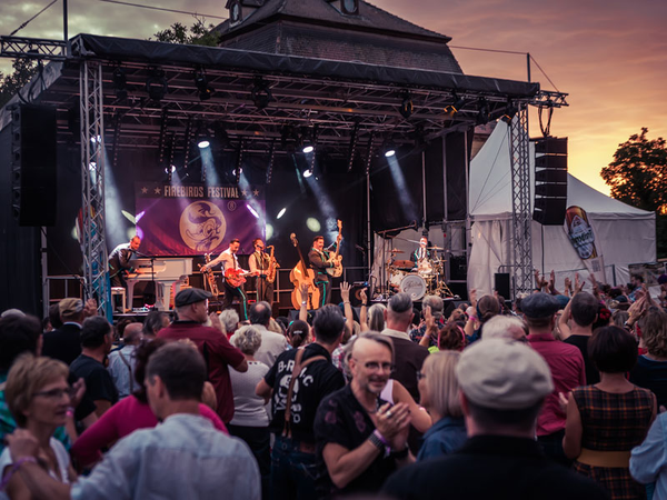 FIREBIRDS FESTIVAL im Schloss Trebsen, Foto: THE FIREBIRDS