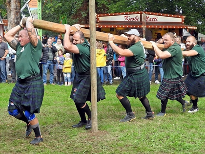 Region Leipzig: 24. Internationale Highland Games 2025 in Trebsen