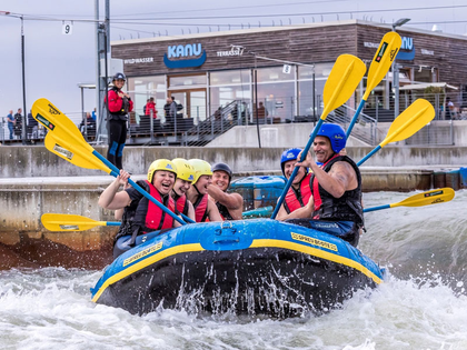 Saison 2020 im Kanupark Markkleeberg gestartet