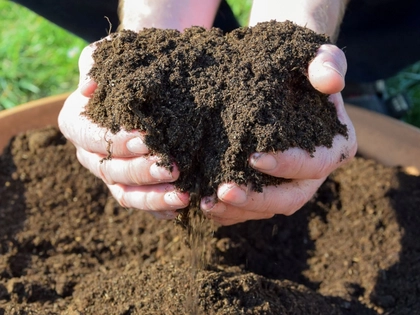 Kompostaktion im KGV Kultur