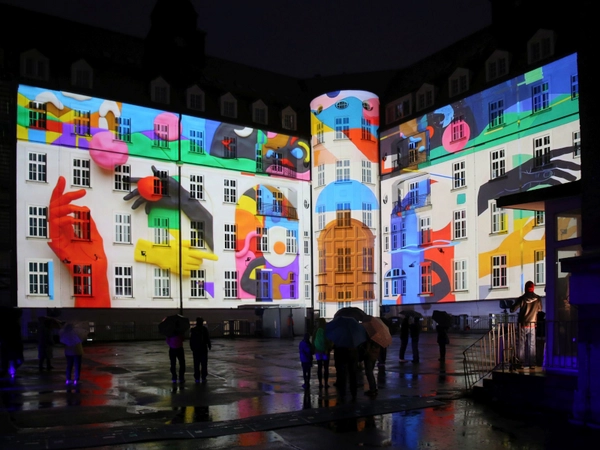 Lichtfest Leipzig 2026: Der Aktenschrank, Foto: Andreas Schmidt