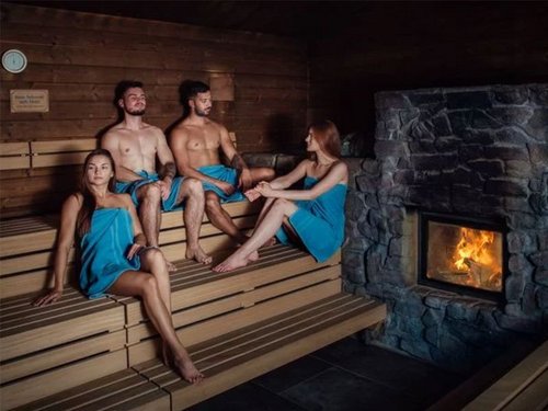 Saunieren in der Meri Sauna am Kulkwitzer See, Foto: Meri Sauna