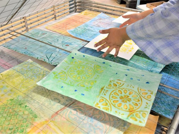 Verschiedenen Workshops rund um das Drucken, Foto: Museum für Druckkunst Leipzig