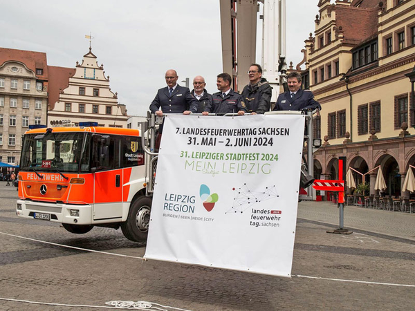 31. Leipziger Stadtfest und 7. Landesfeuerwehrtag Sachsen, Foto: Andreas Schmidt 