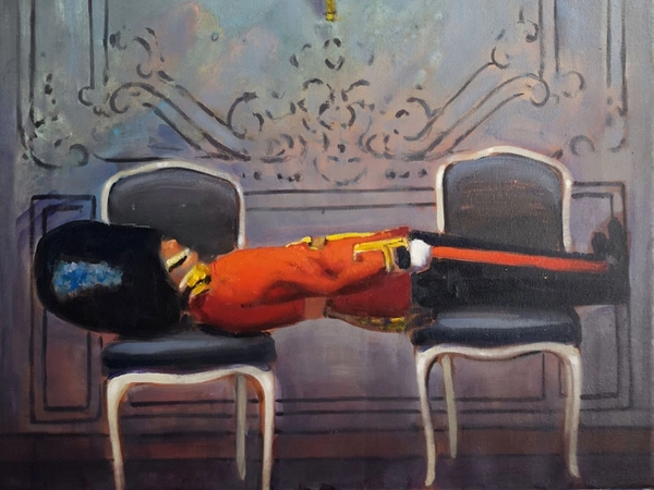 Künstlers Juan Ángel González de la Calle: 100 Steps, Foto: Galerie MoonArt