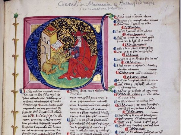 Konrad von Halberstadt, Concordantiae Bibliae, Leipzig, wohl 1466