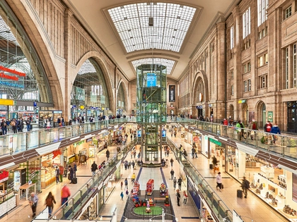 Großes Hollywood-Casting PROMENANDEN Hauptbahnhof Leipzig