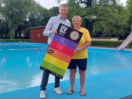 UV-Schutz im Fokus: Leipziger Sportbäder beteiligen sich an bundesweiter Präventionskampagne