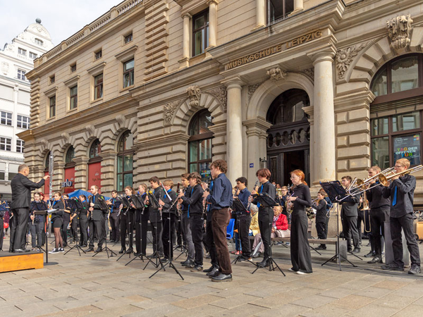 Musikschule Leipzig: Tag der offenen Tür, Foto: Jörg Singer
