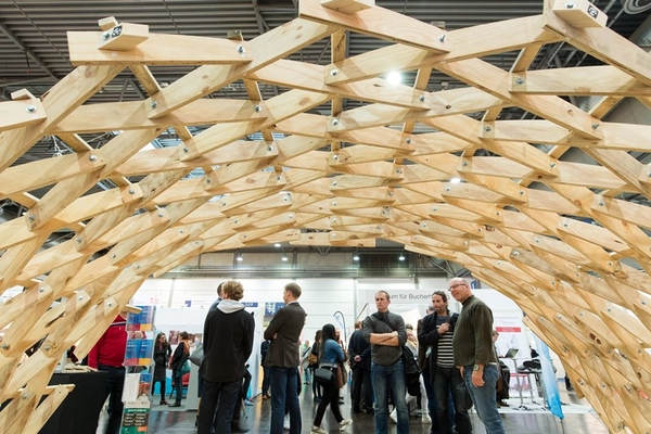Das Zollinger-Dach auf der denkmal-Messe 2016.