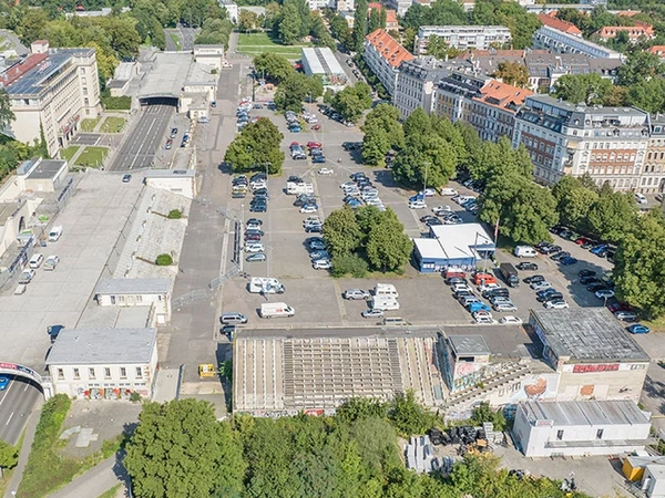 Stadionumfeld, Foto: Stadt Leipzig / Stadtplanungsamt