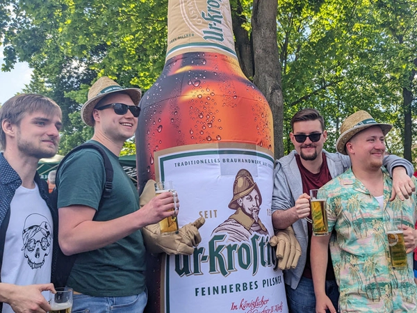 Ur-Krostitzer Männertag, Foto: Krostitzer Brauerei