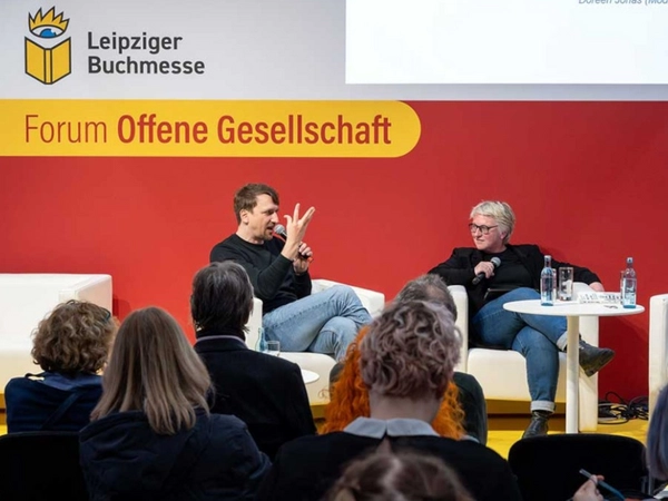 Leipziger Buchmesse: Forum Offene Gesellschaft, Foto: Leipziger Messe
