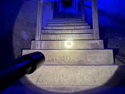 Taschenlampenführung im Völkerschlachtdenkmal Leipzig Taschenlampenführung im Völkerschlachtdenkmal Leipzig