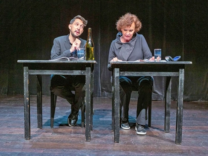 Szenischen Lesung von Werner Schwabs Kultstück „Die Präsidentinnen“ in der Schaubühne Lindenfels Leipzig Szenischen Lesung von Werner Schwabs Kultstück „Die Präsidentinnen“ in der Schaubühne Lindenfels Leipzig