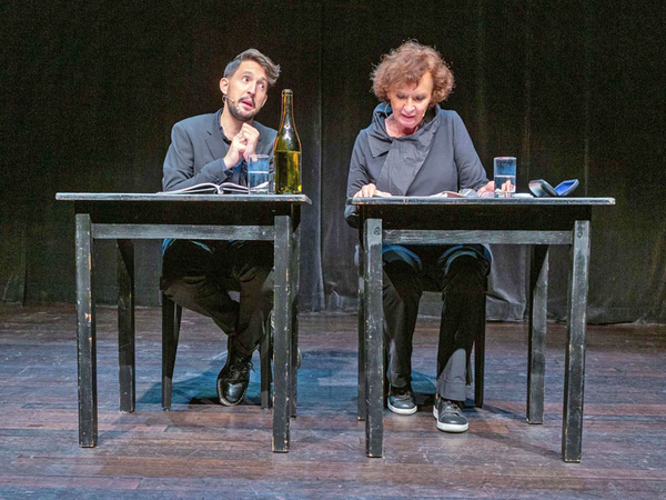 Nikolaus Habjan und Barbara Petritsch, Foto: Bernhard Fuchs