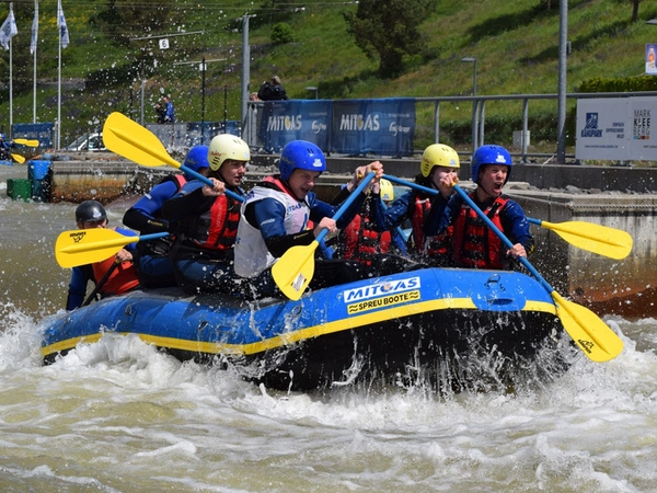 MITGAS Schüler-Rafting, Foto: Kanupark Markkleeberg