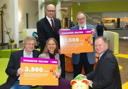 Konsum Leipzig überreicht Neujahrsspende an das Universitätsklinikum Leipzig