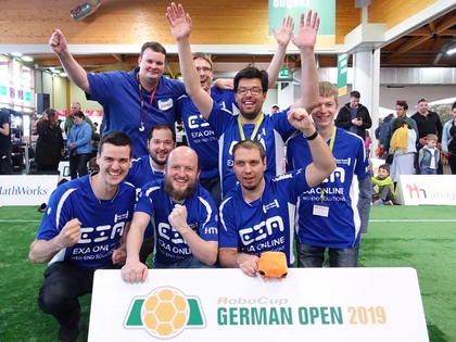 Nao-Team HTWK deutscher Vizemeister im RoboCup