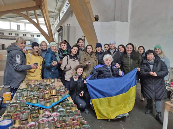Projekt: Ein Licht für die Ukraine, Foto: Lions Club Leipzig Saxonia