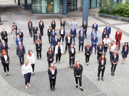 Ausbildungsstart 2021 bei der Sparkasse Leipzig