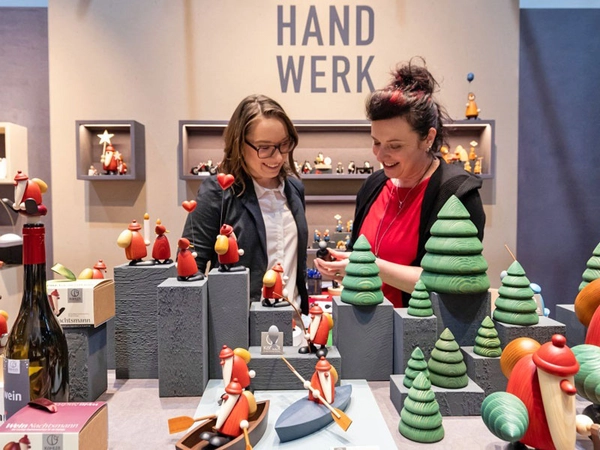 Das Kunsthandwerk ist ein Themenschwerpunkt auf der CADEAUX Leipzig 2023. Foto: Leipziger Messe