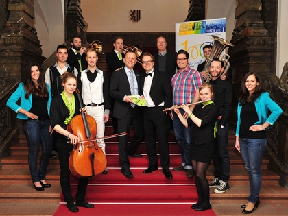 1. Leipziger Bürgerball stimmt auf "Längstes Bürgerfest" ein