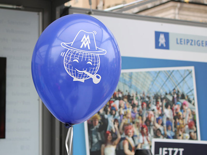 Messe:Cube auf dem Leipziger Stadtfest