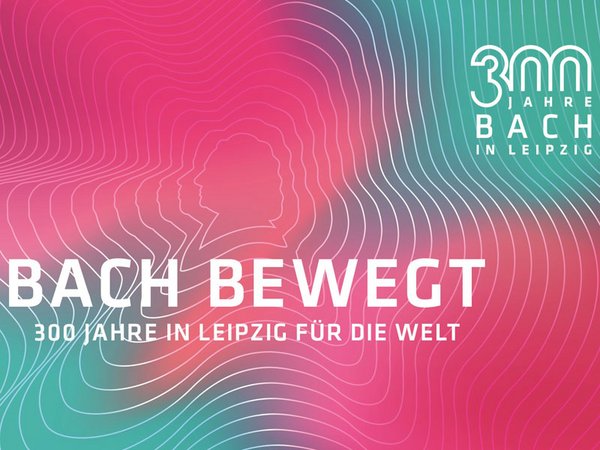 300 Jahre Bach in Leipzig: Die Musikstadt Leipzig feiert den Amtsantritts von Johann Sebastian Bachs als Thomaskantor mit einem Festprogramm. Bach-Archiv Leipzig, Grafik: THORN werbeagentur