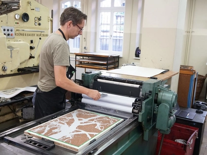 Artist in Residence Programm im Museum für Druckkunst Leipzig