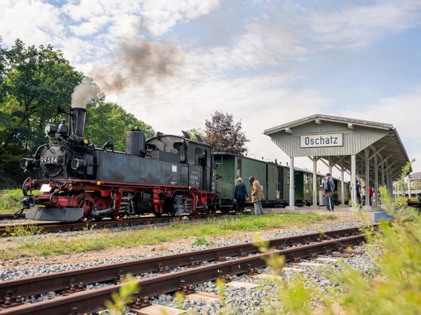 Pfingsten in der Region Leipzig: Pfingstfahrten mit der Döllnitzbahn Wilder Robert, Foto: Tom Williger