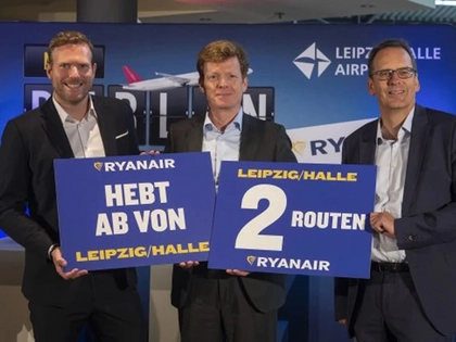 Neu ab Flughafen Leipzig/Halle: Mit Ryanair direkt und günstig nach London und Dublin