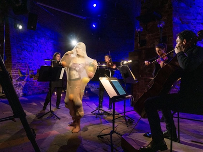 Auftakt der neuen Online-Konzertreihe "Resonate" in der Moritzbastei Leipzig