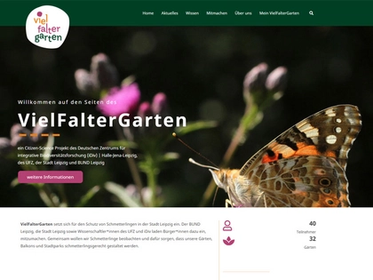 Schmetterlingsvielfalt in Leipzig: VielFalterGarten startet die Saison mit offenen Workshops und Pflanzaktionen