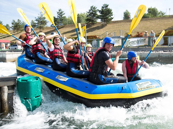 Wildwasser-Rafting, Foto: Kanupark Markkleeberg