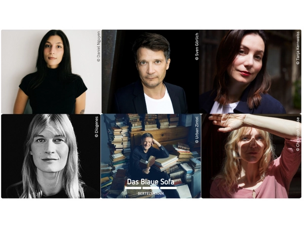 Neustart mit Top-Autor:innen: Das Blaue Sofa kehrt zurück auf die Leipziger Buchmesse, Foto: Bertelsmann SE & Co. KGaA