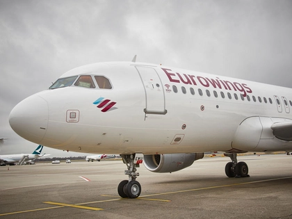 Neue Strecke von Eurowings am Flughafen Leipzig/Halle