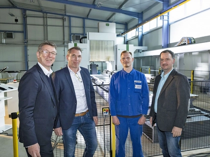 Leipziger Verkehrsbetriebe nehmen neue Portalfräsmaschine in Betrieb