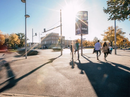 Mobilitätsbefragung: Immer mehr Leipziger gehen im Alltag zu Fuß