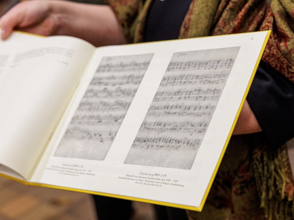 Bach-Archiv Leipzig präsentiert neu aufgefundene Orgelwerke Johann Sebastian Bachs, Foto: Bach-Archiv Leipzig / Jens Schlüter