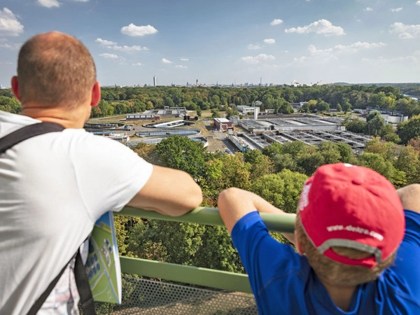 Tag der offenen Tür im Klärwerk Rosental: Blick hinter die Kulissen der Abwasserreinigung am 6. Mai 2023 von 14 bis 18 Uhr. Foto: Leipziger Gruppe
