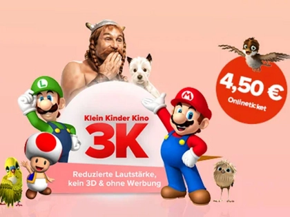 Cineplex Leipzig lädt zum 3K Kinderfilmfest