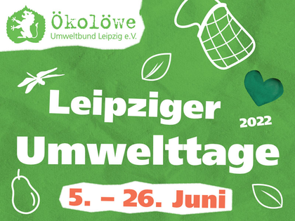 Ökolöwen läuten die Leipziger Umwelttage 2022 ein