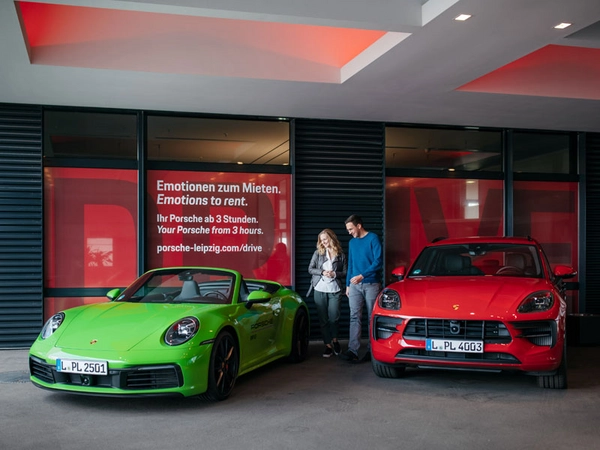 "Porsche Drive" im Kundenzentrum des Leipziger Werks, Foto: Porsche AG