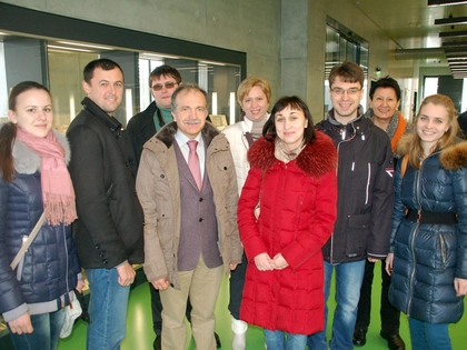 Russische Stipendiaten zu Gast an der HTWK Leipzig