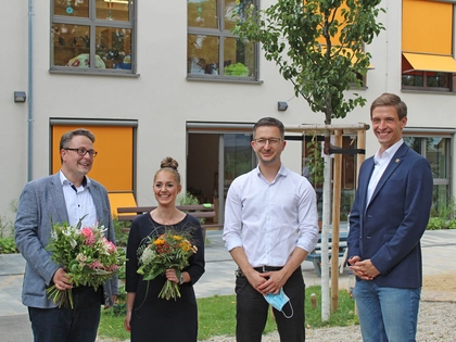 Die Kita im Wohnhaus-Neubau: Volkssolidarität und LWB eröffnen neue Einrichtung unweit des Bayerischen Bahnhofs