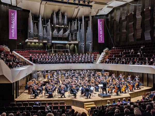 Die MDR-Ensembles im Gewandhaus zu Leipzig, Foto: Urheber: MDR / Marco Prosch