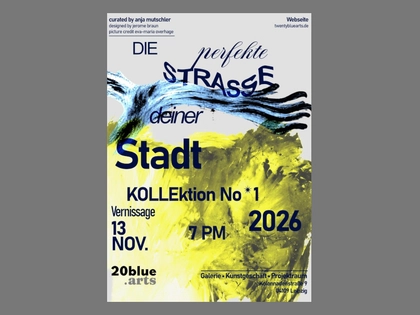 20blue.arts eröffnet Gruppenausstellung »KOLLEktion No*1« und Weihnachtskunstmarkt »ALLES ORIGINAL.«