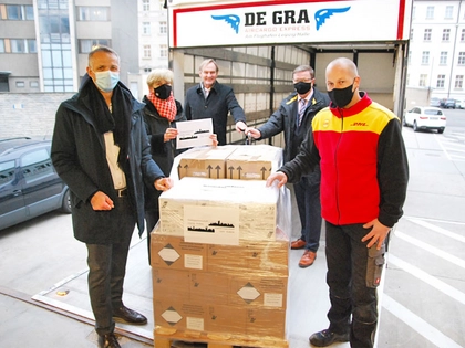 Corona-Pandemie: Leipzig unterstützt die polnische Partnerstadt Krakau